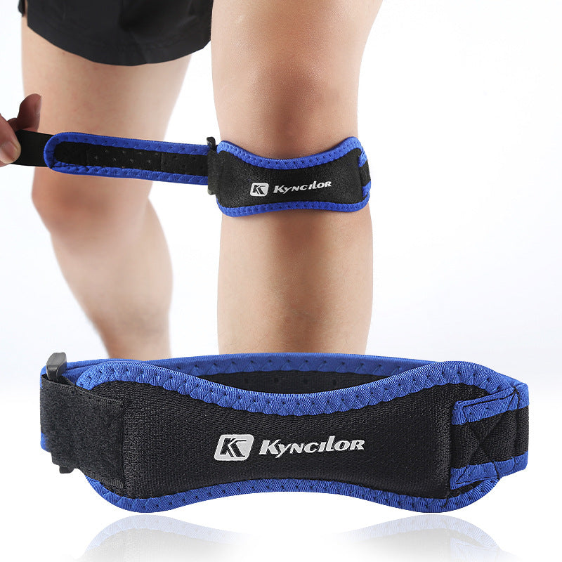 Sports compression patellar belt outdoor running fitness knee protection professional basketball knee pads men's shock-absorbing protective gear women