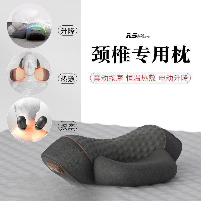 Manufacturer direct sales cervical pillow to protect the vertebrae while sleeping massage spine traction heating compress to help sleep cervical pillow