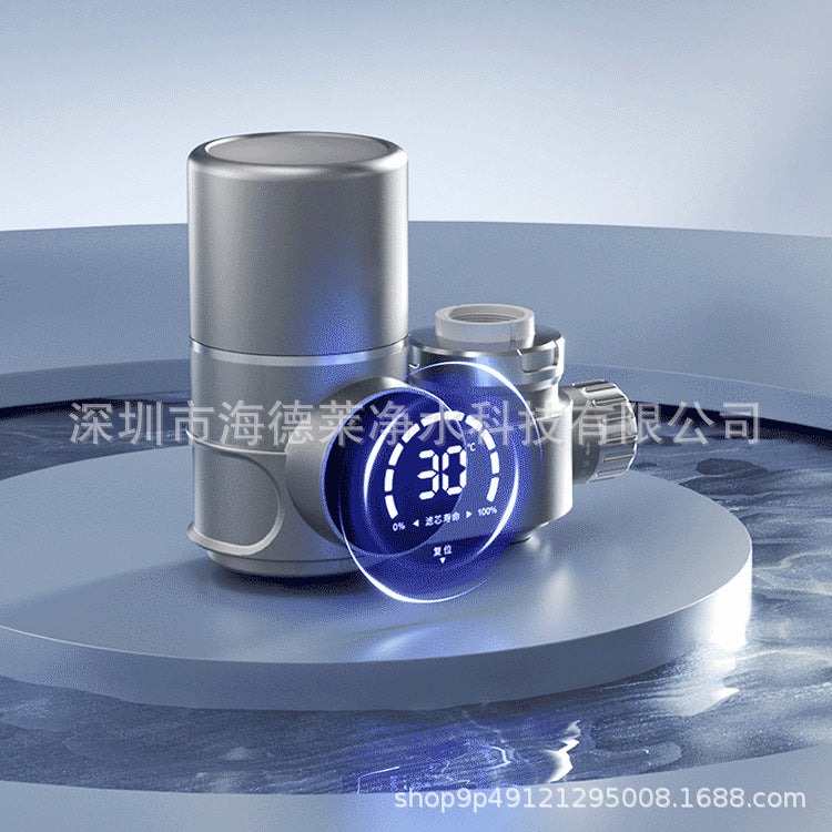 One-piece dropshipping source manufacturer ceramic scale-proof electro-hermetic membrane sterilization household kitchen faucet water purifier