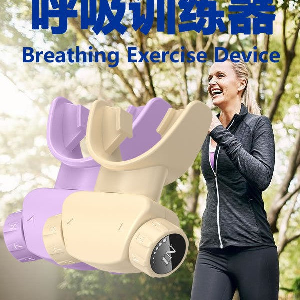 Yoga Fitness Equipment Portable Breathing Trainer Cross-border New Products Resistance Vital Capacity Trainer