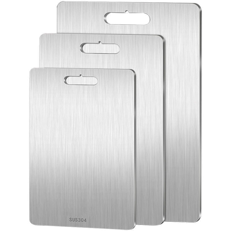 German thickened 316 stainless steel cutting board antibacterial and mildew-proof household cutting board and panel cutting board large rolling board