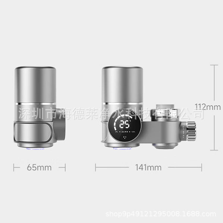 One-piece dropshipping source manufacturer ceramic scale-proof electro-hermetic membrane sterilization household kitchen faucet water purifier