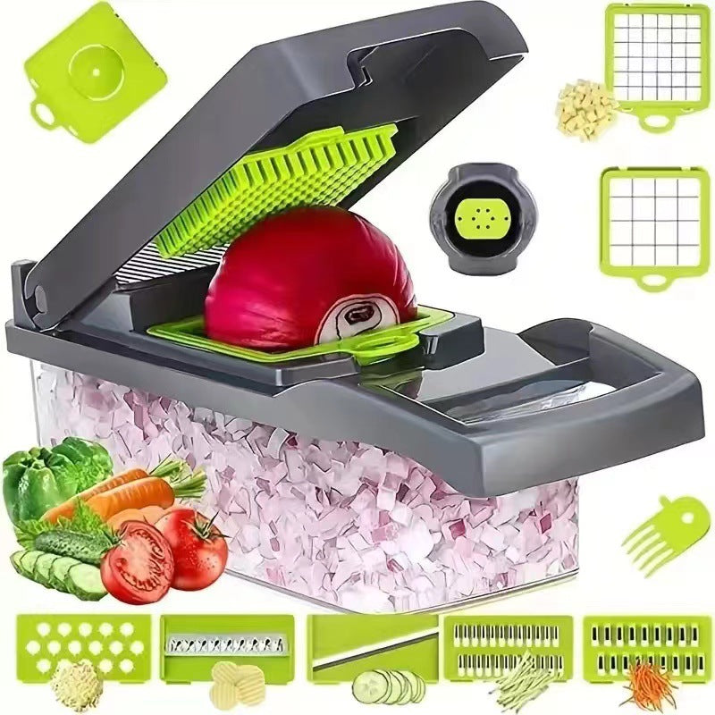 Multifunctional vegetable cutting tool cross-border Amazon kitchen dicer grater grater