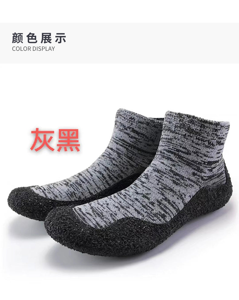 Cross-border new women's quick-drying beach shoes, non-slip soft soles, outdoor wading creek shoes, indoor fitness floor yoga shoes