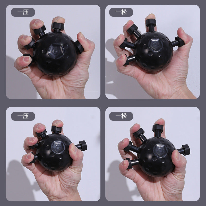 Eagle claw finger strength device hand exercise decompression finger pressing ball grip ball fitness training equipment wrist grip device