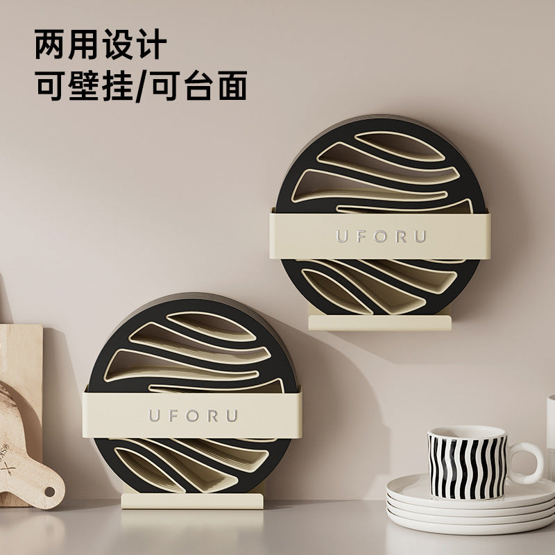 Plastic insulation pad dining table high-grade home kitchen high temperature resistant thick anti-scalding pad pots and dishes non-slip tea coaster