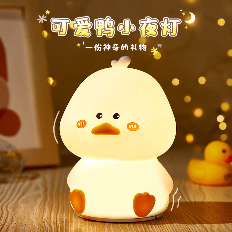Cross-border pat lamp silicone night light bedside high-end atmosphere lamp sleep lamp baby feeding eye protection lamp table lamp