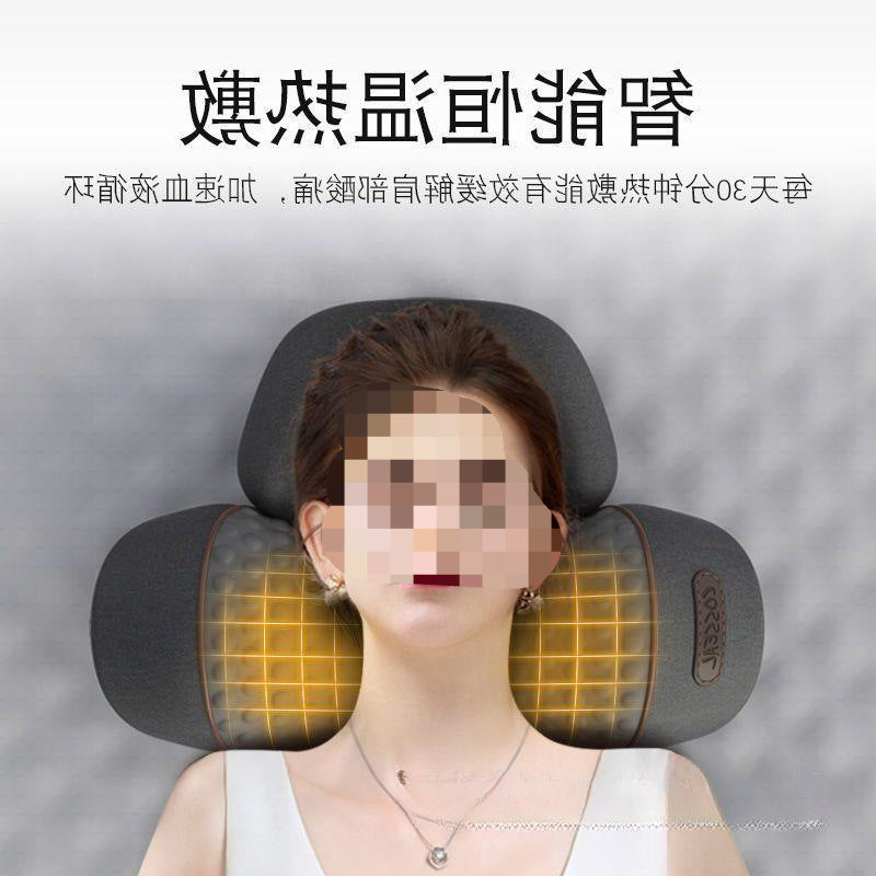 Manufacturer direct sales cervical pillow to protect the vertebrae while sleeping massage spine traction heating compress to help sleep cervical pillow
