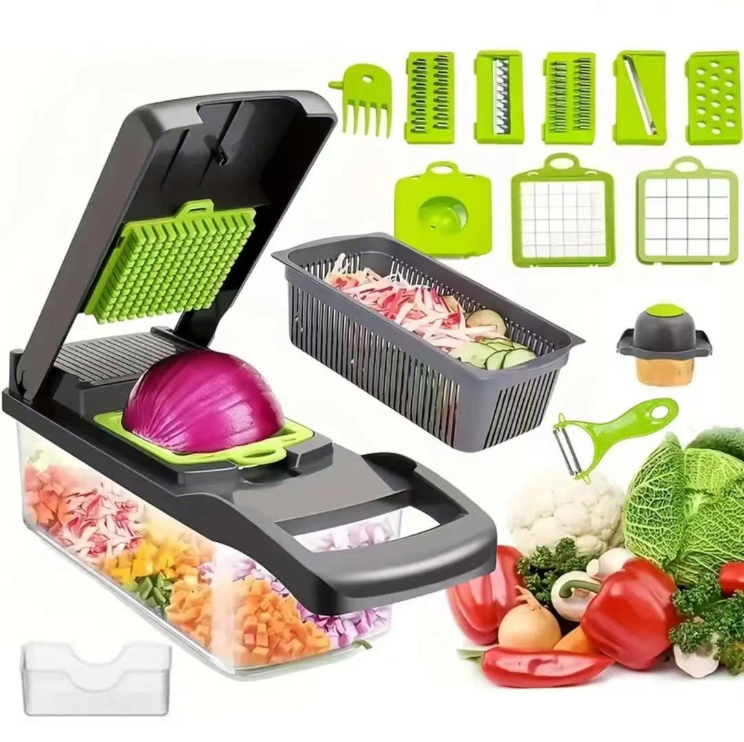 Multifunctional vegetable cutting tool cross-border Amazon kitchen dicer grater grater