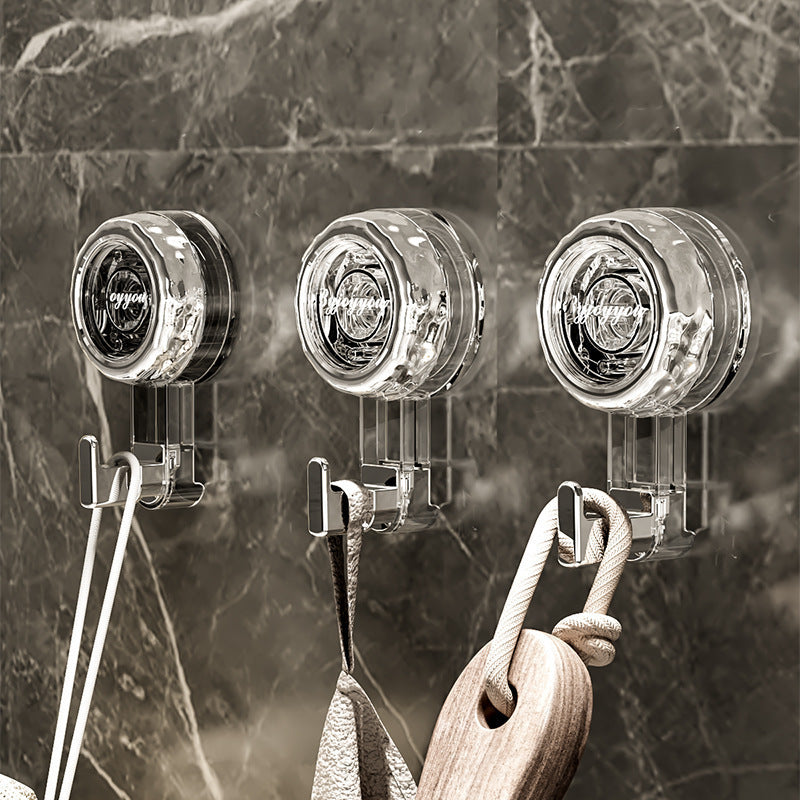 Rotating wave suction cup hook strong vacuum suction cup type punch-free sticky hook adhesive kitchen door traceless bath