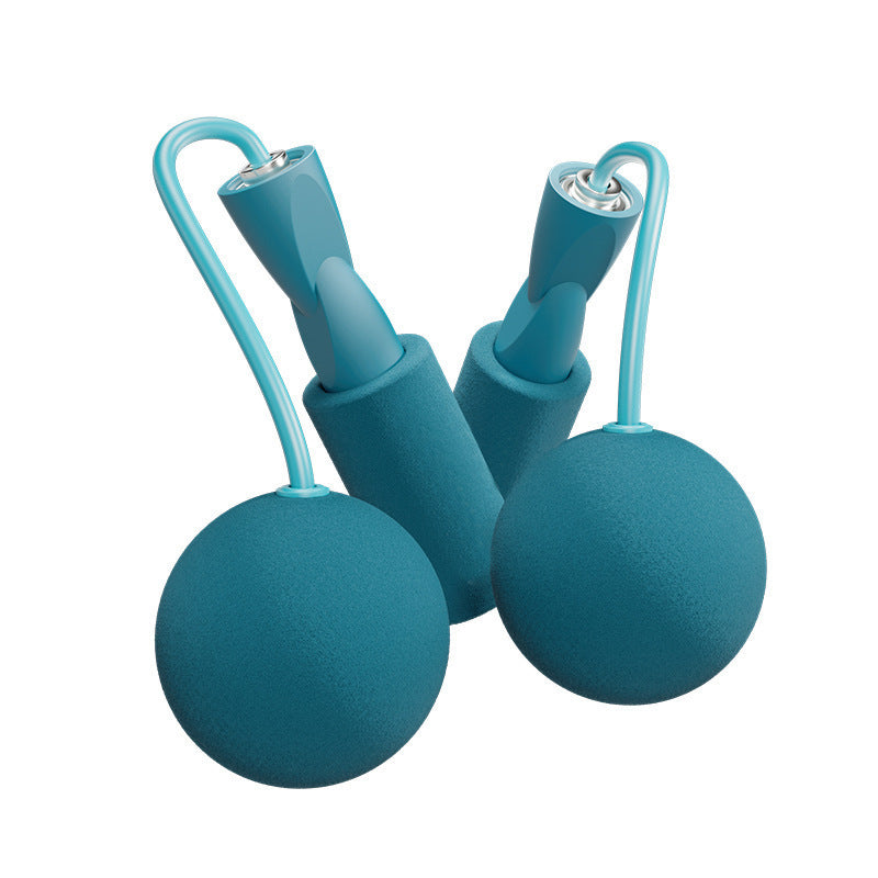 Dual-purpose ropeless big ball skipping rope weight-bearing double bearing ropeless skipping rope indoor training fitness material wire skipping rope wholesale