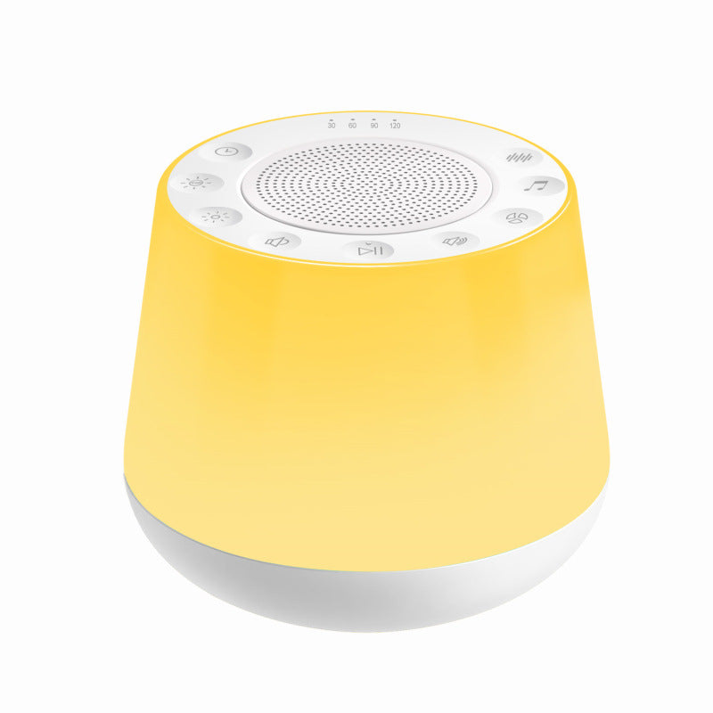 White noise colorful breathing light sleep instrument Multi-function Bluetooth speaker atmosphere light Baby sleep aid night light