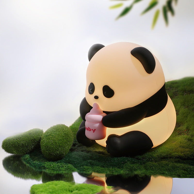 Cross-border pat lamp silicone night light bedside high-end atmosphere lamp sleep lamp baby feeding eye protection lamp table lamp