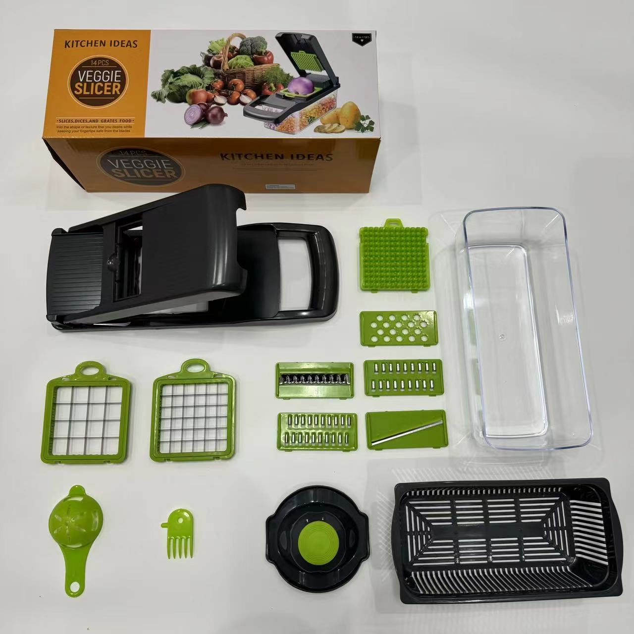 Multifunctional vegetable cutting tool cross-border Amazon kitchen dicer grater grater