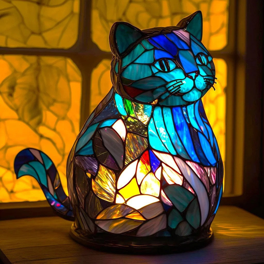 Cross-border magic fantasy color exotic animal lamp image sculpture color light design USB plug light switch ornaments