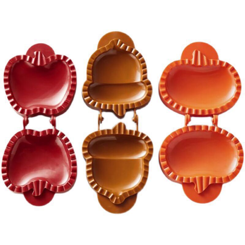 Cross-border kitchen baking mold hazelnut pumpkin apple pie mold Christmas cookie mold
