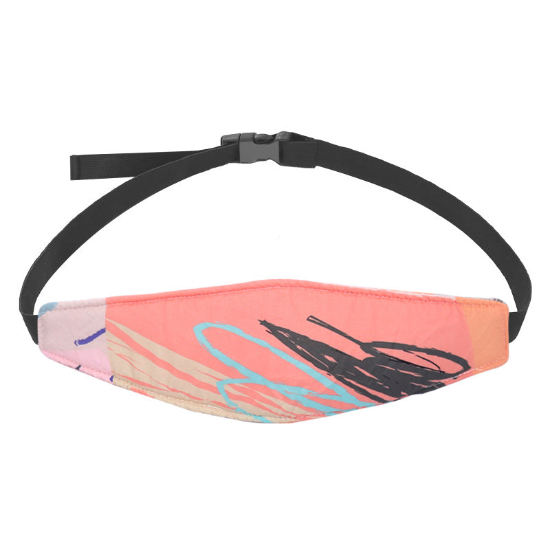 Baby head fixing belt Child car safety seat head support headrest head sleep eye mask auxiliary belt