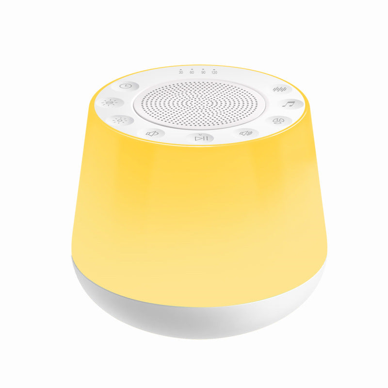 White noise colorful breathing light sleep instrument Multi-function Bluetooth speaker atmosphere light Baby sleep aid night light