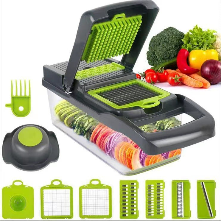 Multifunctional vegetable cutting tool cross-border Amazon kitchen dicer grater grater