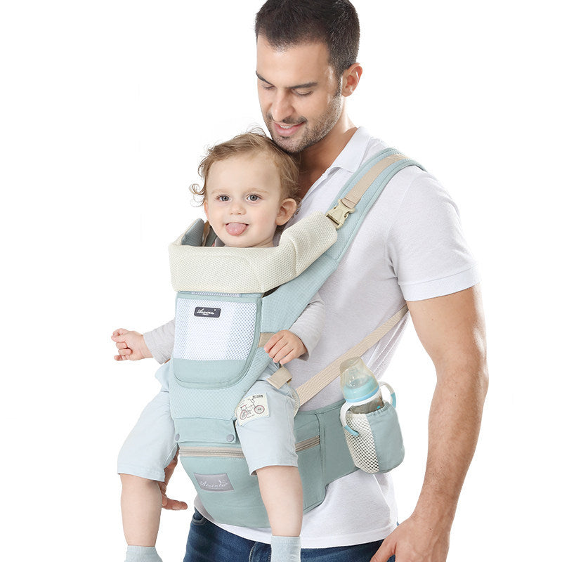 Factory direct sale baby sling waist stool can store baby waist stool holding type front and rear dual-use outing baby artifact