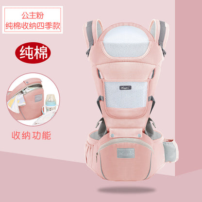 Factory direct sale baby sling waist stool can store baby waist stool holding type front and rear dual-use outing baby artifact