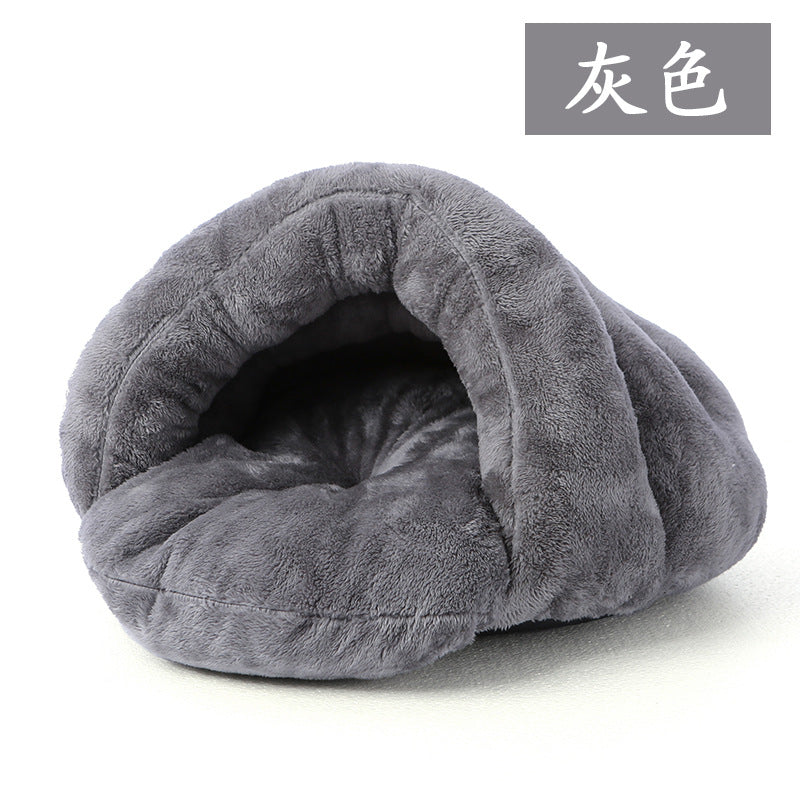 Pet supplies wholesale autumn and winter warm cat bed dog bed exquisite pet bed mat hamster bed