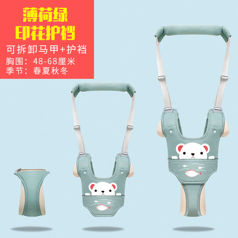 Love rabbit baby walking belt baby walking belt multi-purpose walking belt children's anti-lost learning belt