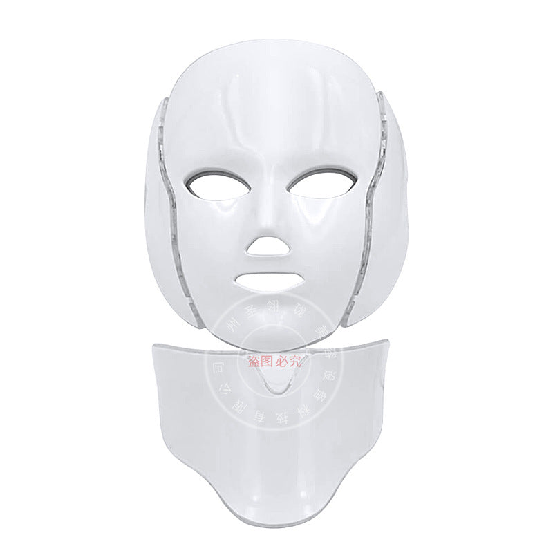 Cross-border hot selling colorful beauty mask acne neck led color light mask beauty instrument whitening and tender skin led mask