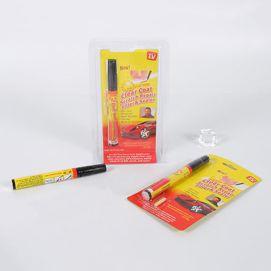 Fix PLUS car repair pen repair paint pen repair pen scratch pen aluminum tube suction card repair pen