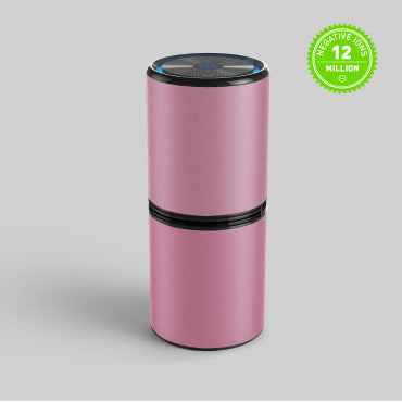 Easycare factory direct sales aluminum alloy car air purifier usb negative ion car air purifier