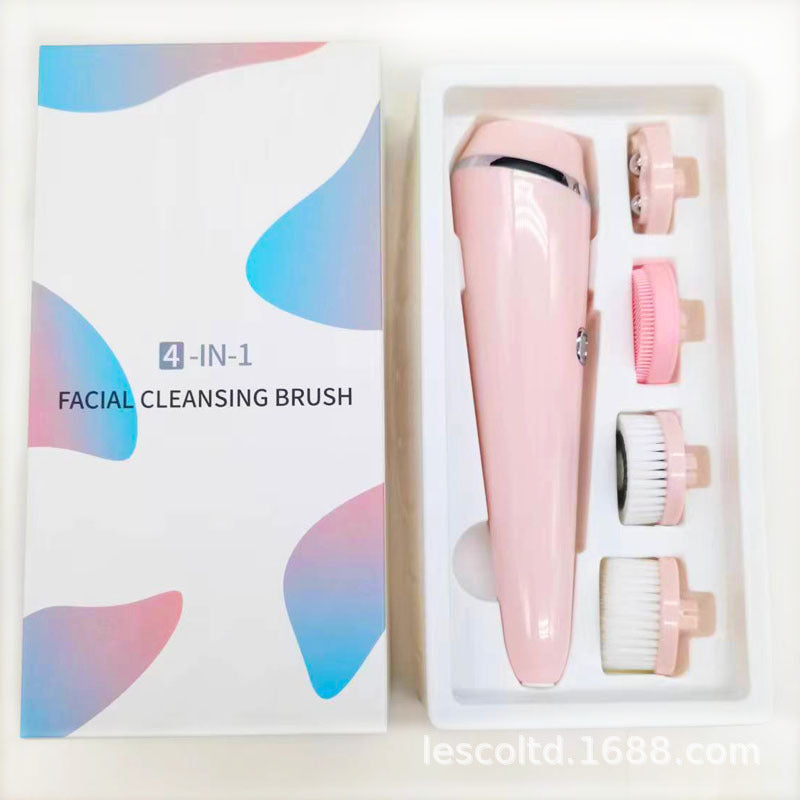 New electric facial cleanser beauty instrument source manufacturer multifunctional waterproof facial cleanser ultrasonic facial cleansing brush