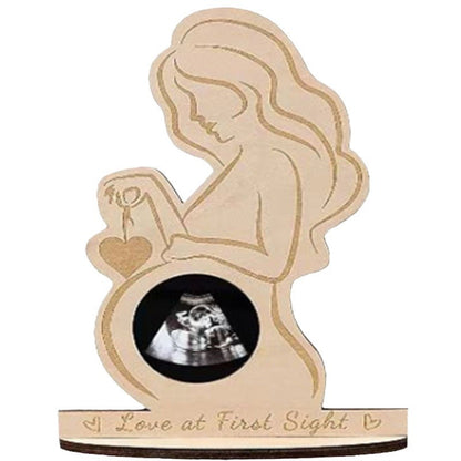 Crafts ornaments baby birth memorial stand baby ultrasound test B ultrasound record pregnant mother spot