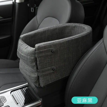 Small dog central control car safety seat pet cat dog bed car seat cushion car anti-dirty artifact