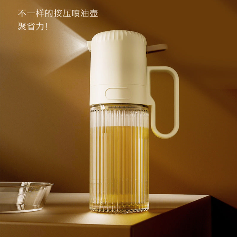 Yige portable press atomizing air fryer oil sprayer kitchen with label classification soy sauce vinegar seasoning bottle spot