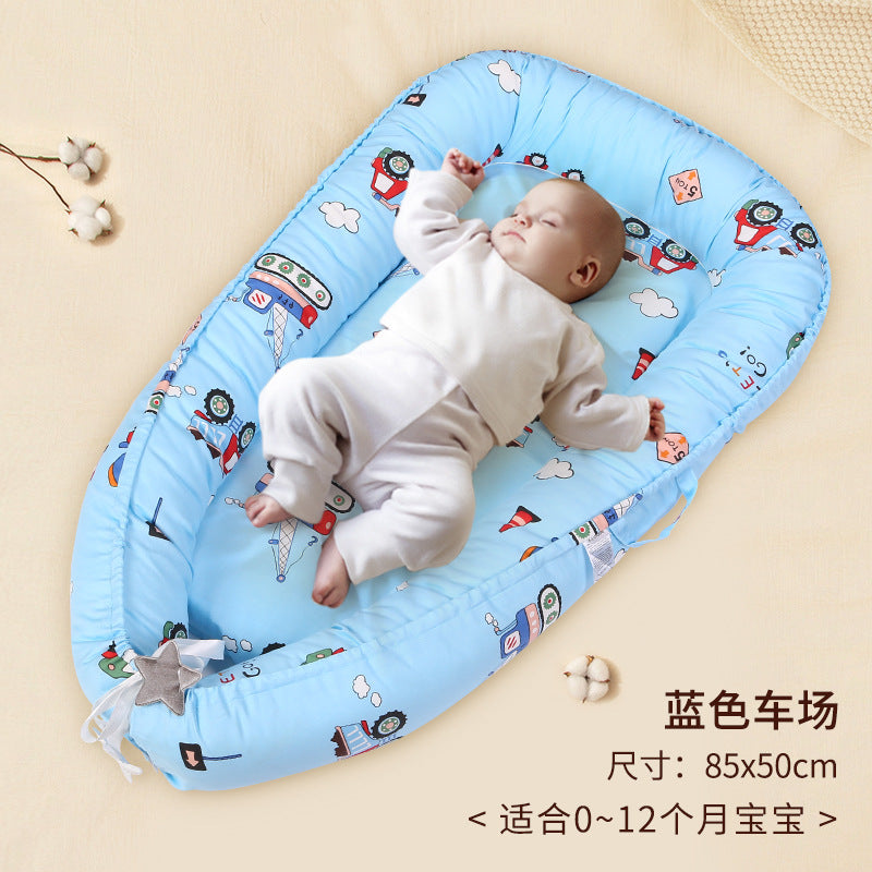 Bed in bed newborn baby bed anti-pressure anti-startle summer bionic baby sleeping safety artifact uterine bed