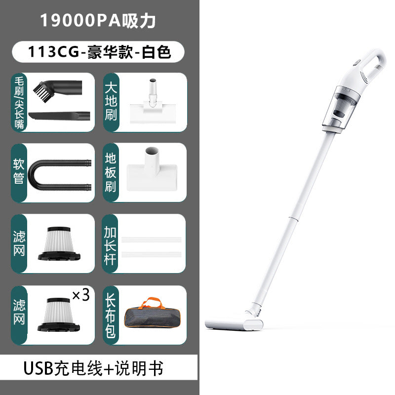 Car vacuum cleaner with wireless charging for car, small size, high power, strong handheld, large suction