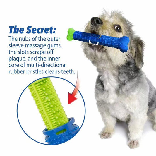 Amazon cross-border dog chew sticks pet chew toys new dog toothbrush