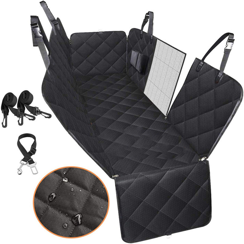 Pet car mat load-bearing car pet mat dog travel hammock rear seat pad hard board car dog kennel