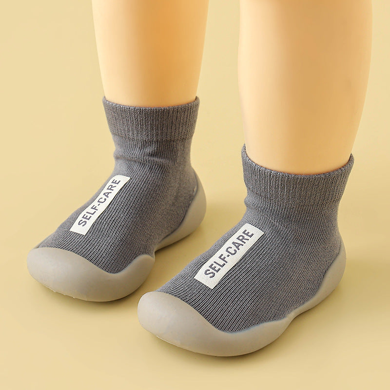 Children's floor shoes spring autumn summer baby floor socks non-slip soft sole baby toddler early education shoes socks boys and girls socks