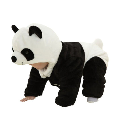 Baby jumpsuit spring and autumn baby clothes type a outer wear crawling clothes newborn baby jumpsuit shape animal children pajamas