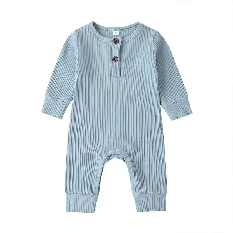 Foreign trade ins baby jumpsuit baby spring and autumn pure cotton thread baby long-sleeved romper crawling clothes