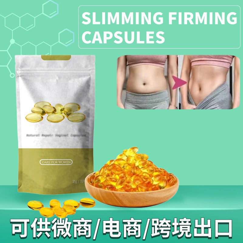 Cross-border female private care body shaping capsules firm legs and belly skin shaping abdominal shaping body beauty capsules