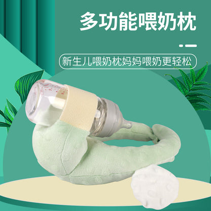 Baby feeding pillow feeding artifact newborn multifunctional nursing pillow baby anti-spitting and anti-tilting head drinking milk pad