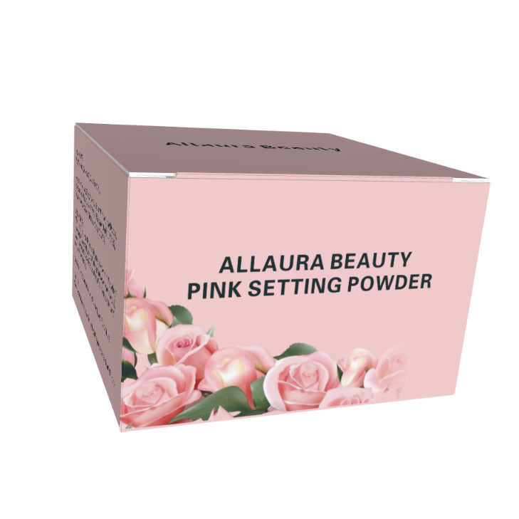 Allaura Beauty Pink Setting Powder