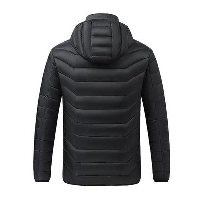 New hot-selling cross-border winter heating cotton clothes, smart constant temperature cold-proof electric heating clothes, USB heating cotton clothes