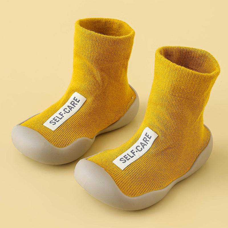 Children's floor shoes spring autumn summer baby floor socks non-slip soft sole baby toddler early education shoes socks boys and girls socks