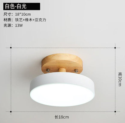 New Chinese style macaron ceiling lamp living room simple modern home atmosphere multi-head restaurant bedroom ceiling lamp