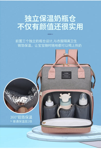 Mommy bag backpack mother and baby bag backpack mommy bag backpack mother and baby bag travel baby backpack mother bag cross-border