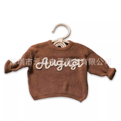 Single piece pattern making without additional charge, spot processing can be sent out within 7 days, embroidery & hand-embroidery baby sweater