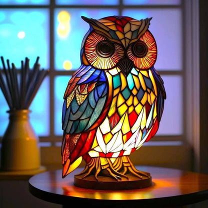 Cross-border magic fantasy color exotic animal lamp image sculpture color light design USB plug light switch ornaments